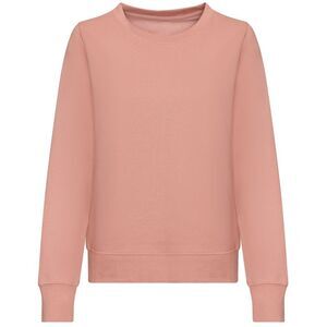 Awdis Womens/Ladies Sweatshirt / Dusty Pink